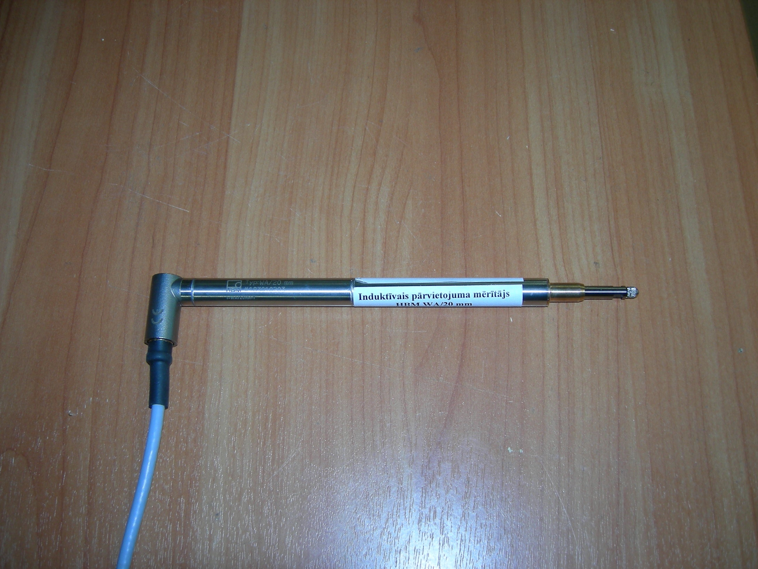 Inductive displacement transducer