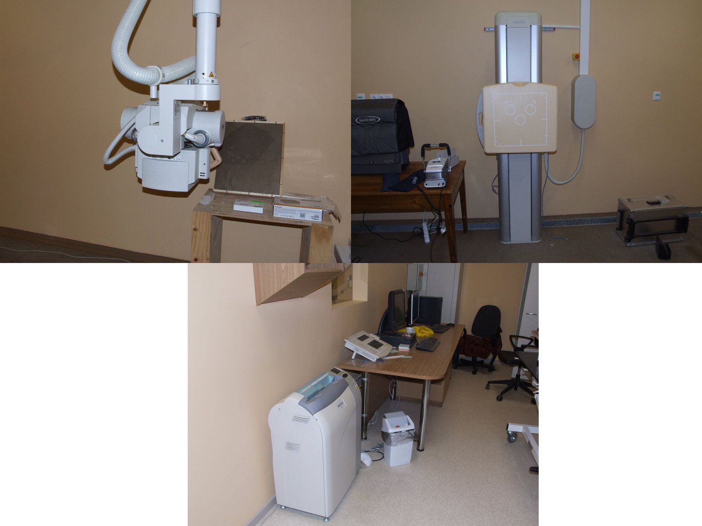 radiography equipment; floor stand