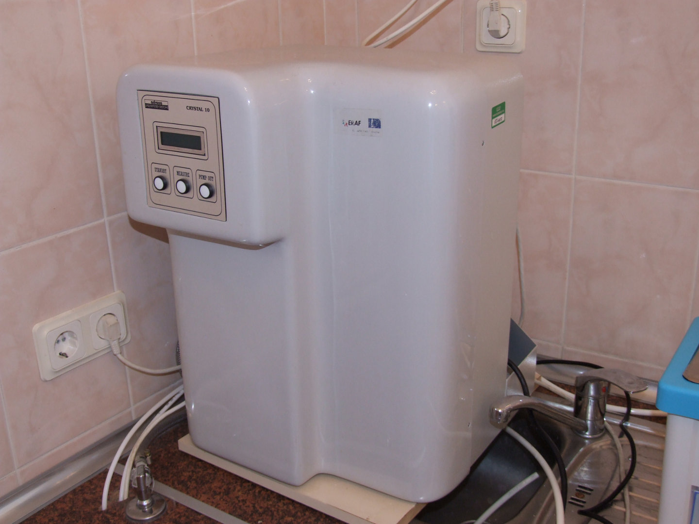 The Crystal Clinic water purification system