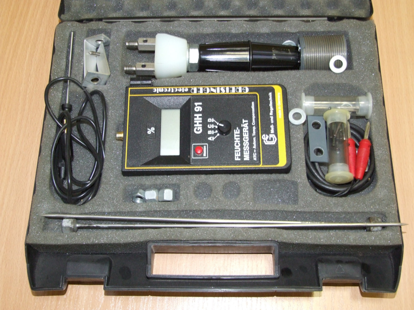 Digital wood moisture meter Greisinger electronic 