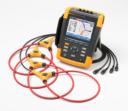 Portable three phase energy and power quality analyzer 3000s